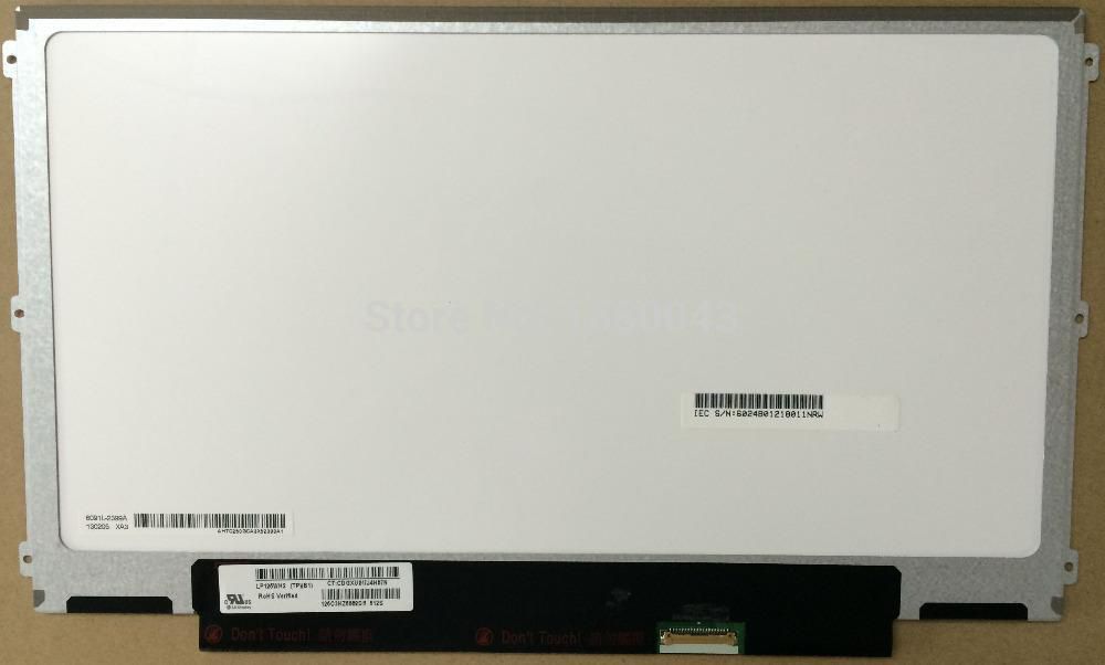 CoreParts 12,5" LCD HD Glossy 1366x768 LED Screen, 30pins Bottom Right Connector, Side 6xBrackets