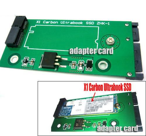 CoreParts SSD to USB Sandisk 20+6pin Lenovo X1 Sandisk SD5SG2 SSD Lenovo X1 Carbon Ultrabook sandisk SD5SG2 SSD adapter as USB disk driver