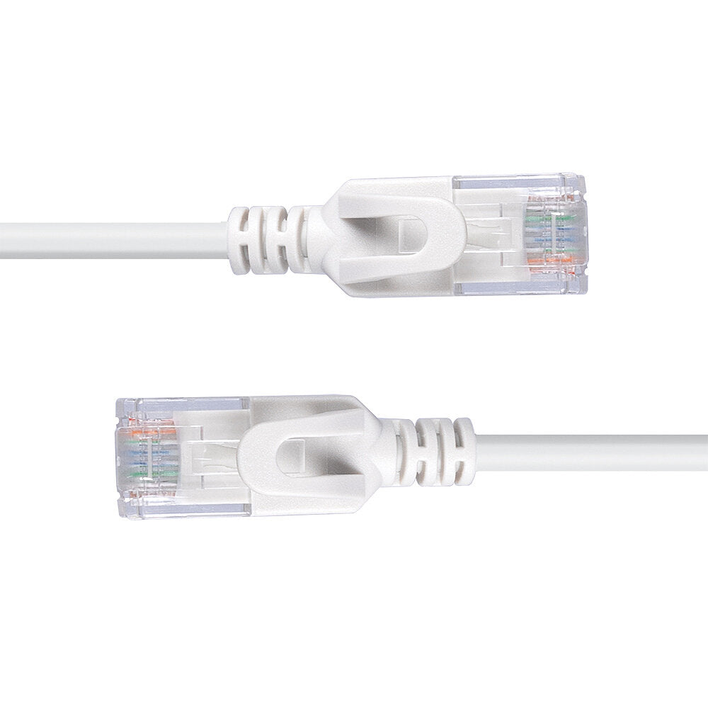 Lindy 3m Cat.6A U/UTP Ultra Slim Network Cable, Grey