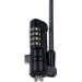eSTUFF GLB220102 cable lock Black 1.8 m