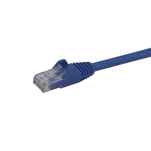StarTech.com 7.5m CAT6 Ethernet Cable - Blue CAT 6 Gigabit Ethernet Wire -250MHz 100W PoE RJ45 UTP Network/Patch Cord Snagless w/Strain Relief Individually Tested