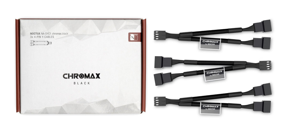 Noctua NA-SYC1 CHROMAX.BLACK Cable extension