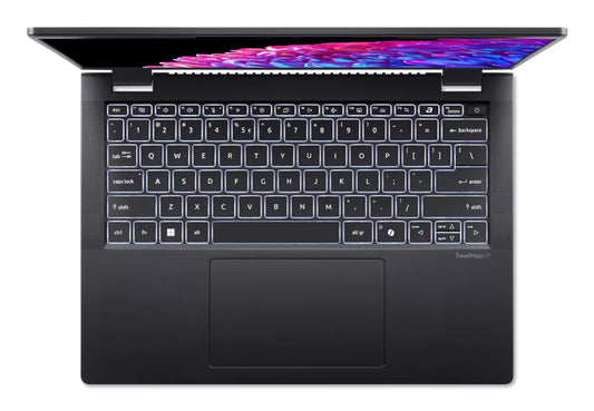 Acer TravelMate P6 TMP614-73-TCO-58UJ Intel Core Ultra 5 125H Laptop 35.6 cm (14") WUXGA 16 GB LPDDR5x-SDRAM 512 GB SSD Wi-Fi 7 (802.11be) Windows 11 Pro Black