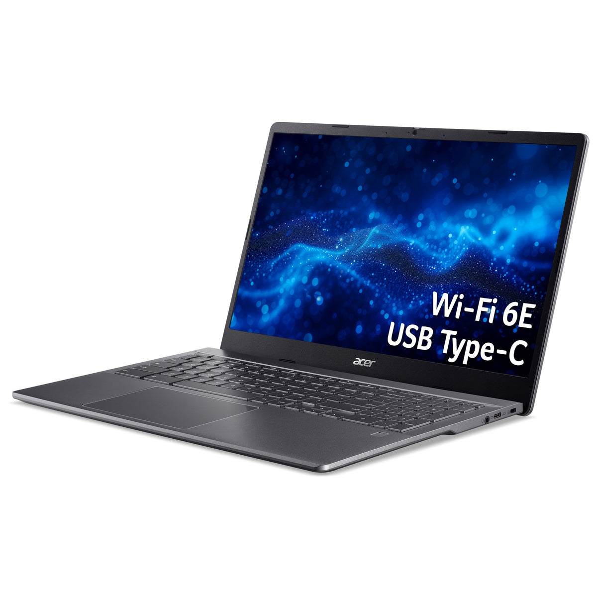 Acer Chromebook Plus 515 CRMBK 515 I5-120U 8/256 IRN CHR Intel Core 5 39.6 cm (15.6") Full HD 8 GB LPDDR5x-SDRAM 256 GB SSD Wi-Fi 6E (802.11ax) ChromeOS Grey