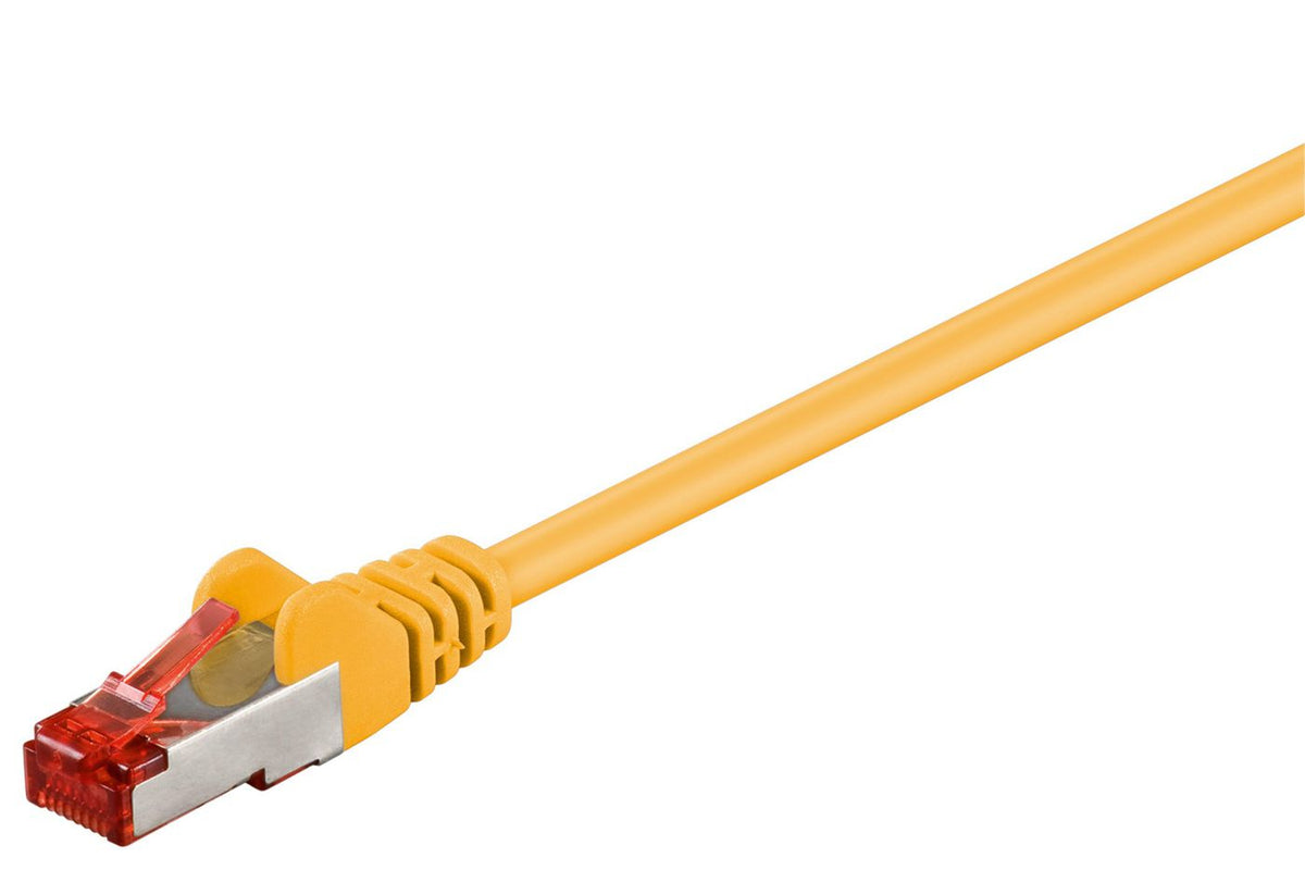 Microconnect B-FTP60025Y networking cable Yellow 0.25 m Cat6 F/UTP (FTP) Round