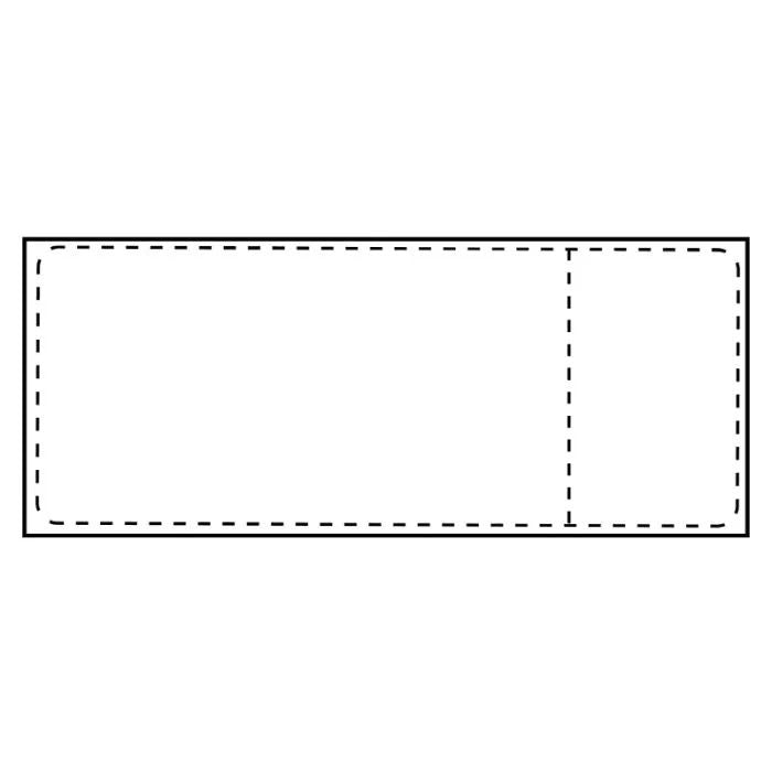 Capture SHIPLABEL105X251-C76R printer label White