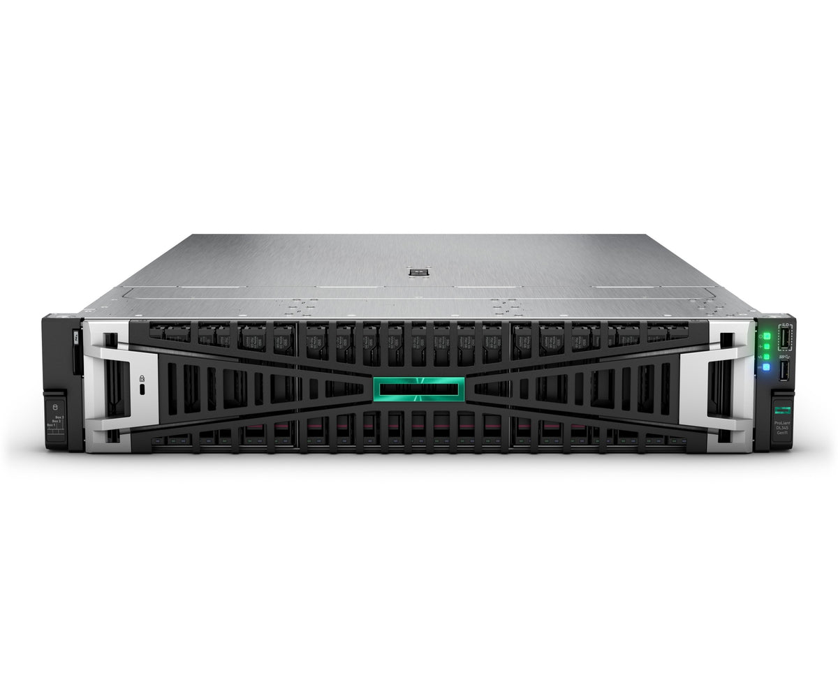 HPE ProLiant DL345 Gen11 9115 2.6GHz 16c 1P 2x32GB-R 8SFF MR416i-p 2x480GB SSD 2x1000W PS EU Server