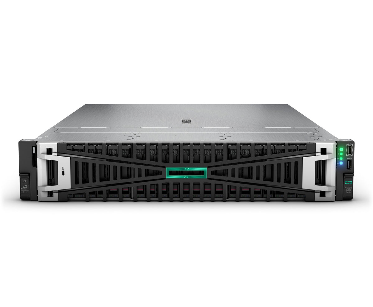 HPE ProLiant DL385 Gen11 9115 2.6GHz 16c 1P 2x32GB-R 8SFF MR408i-o 2x480GB SSD 2x1000W PS EU Server