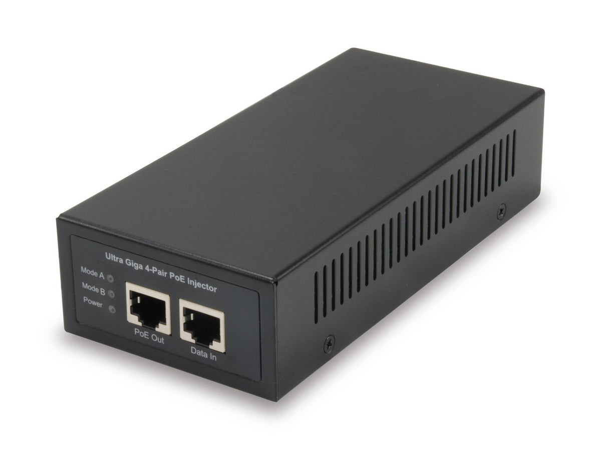 LevelOne GIGABIT POE INJECTOR 60W Gigabit PoE Injector, 60W, 802.3at/af PoE, Gigabit Ethernet, 10,100,1000 Mbit/s, IEEE 802.3af,IEEE