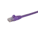 StarTech.com 50cm CAT6 Ethernet Cable - Purple CAT 6 Gigabit Ethernet Wire -250MHz 100W PoE RJ45 UTP Network/Patch Cord Snagless w/Strain Relief Individually Tested
