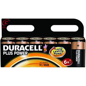 Duracell Plus Power C, 6 Pack Single-use battery Alkaline