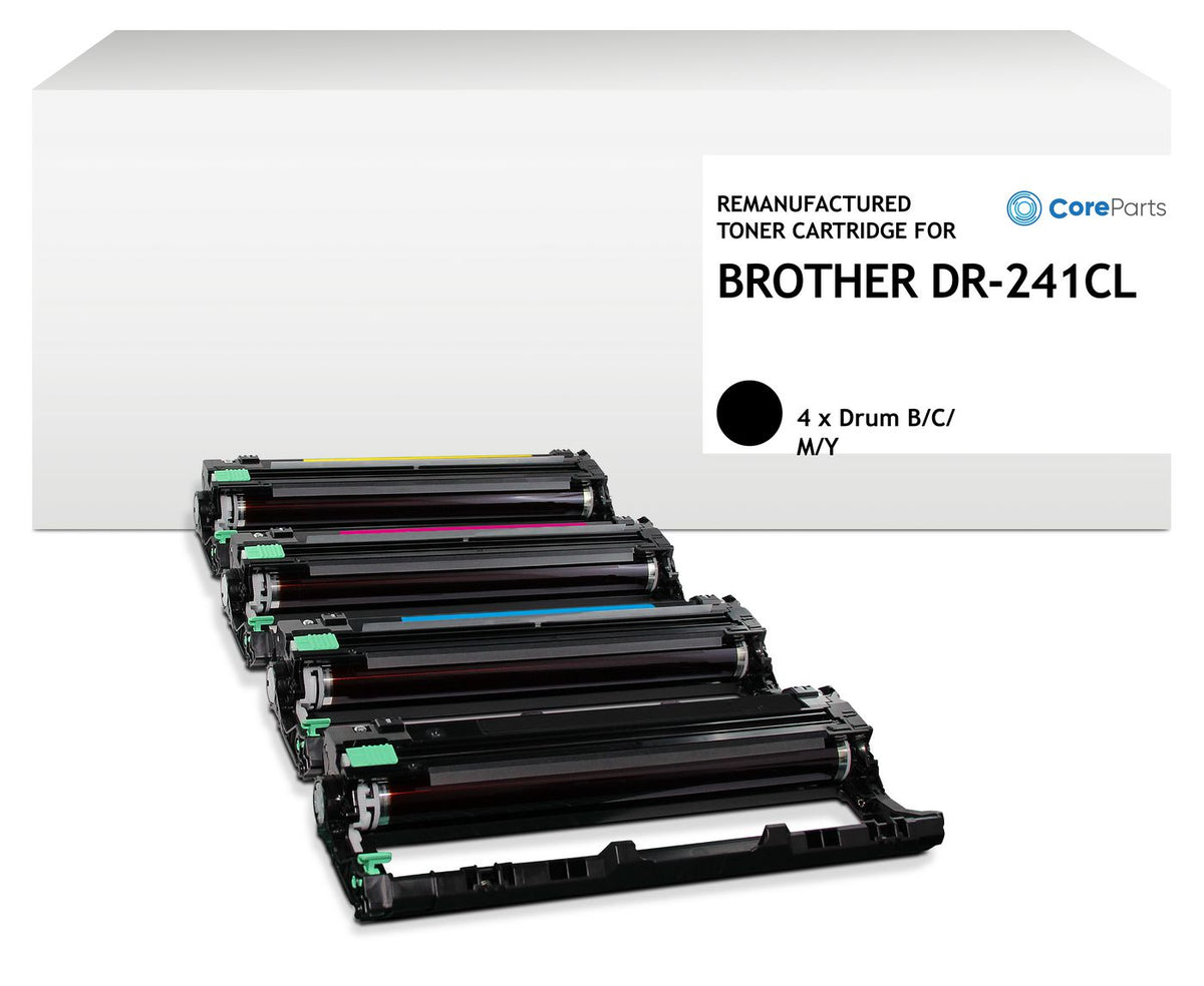 CoreParts Drum unit DR241-4-NTR Pages: 15000 Brother HL-3140/3150/3170 Drum Unit Multipack