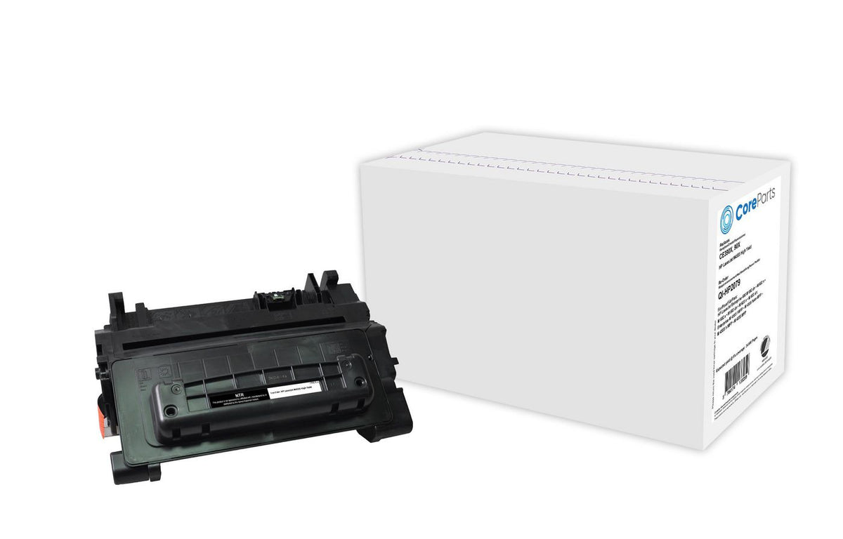 CoreParts Toner Black CE390X Pages: 24.000, Nordic Swan HP LaserJet M4555 (90X) High Yield