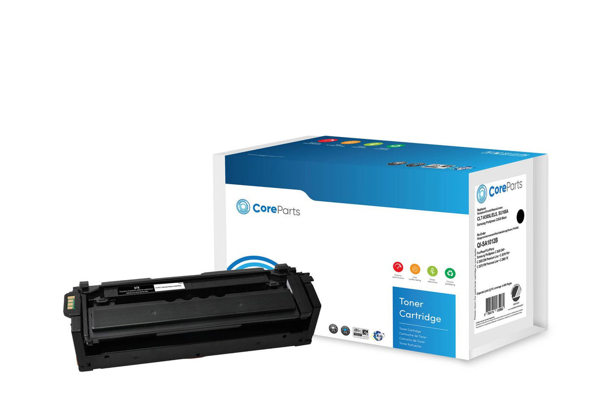 CoreParts Toner Black CLT-K505L/ELS Pages: 6.000 Nordic Swan Samsung ProXpress C2620 Series