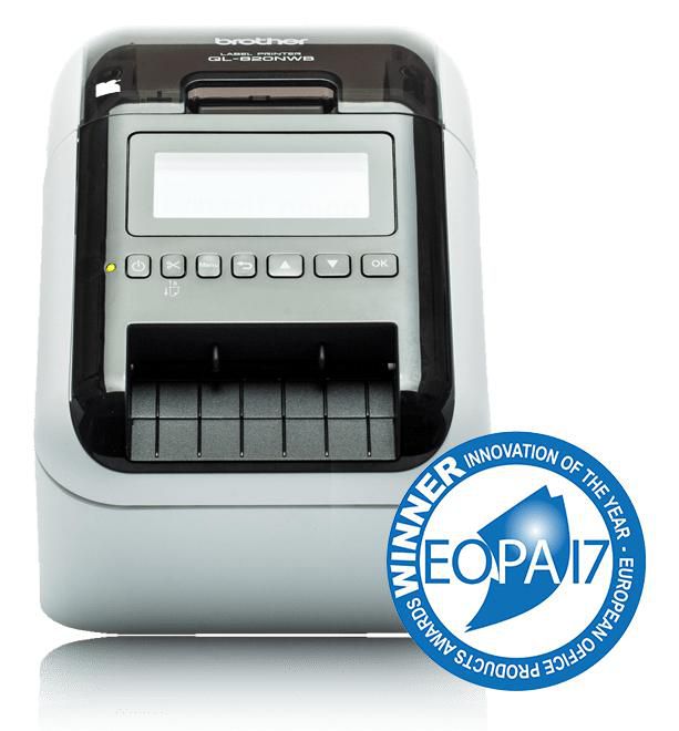 Brother Ql-820Nwbc Label Printer Direct Thermal Colour 300 X 600 Dpi 176 Mm/Sec Wired & Wireless Ethernet Lan Dk Wi-Fi Bluetooth