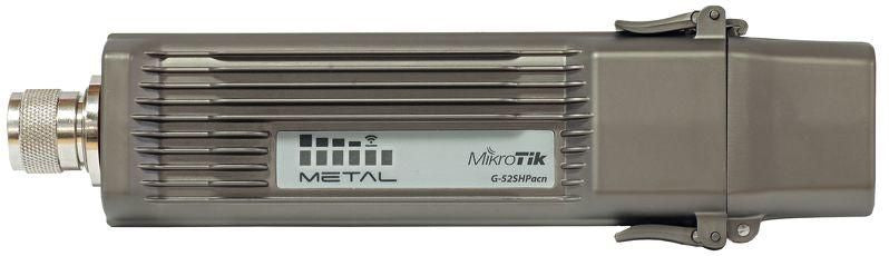 MikroTik Metal 52 ac with 720MHz CPU, 64MB RAM, 1 x Gigabit LAN, 1 x built-in high power 2.4/5GHz 802.11a/b/g/n/ac wireless, RouterOS L4, metal c