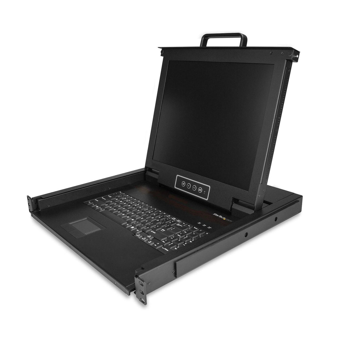 StarTech.com Rackmount Kvm Console - Single Port Vga Kvm With 17" Lcd Monitor For Server Rack - Fully Featured Universal 1U Lcd Kvm Drawer