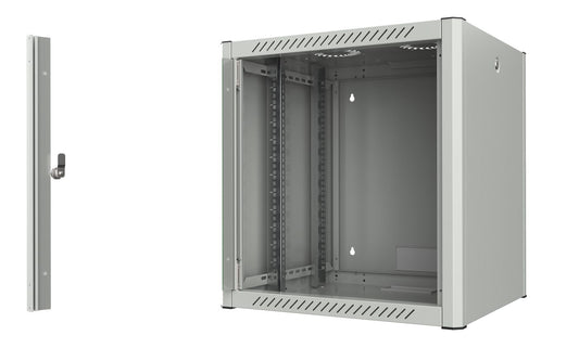 Lanview RWP12U56WH rack cabinet 12U Wall mounted rack White
