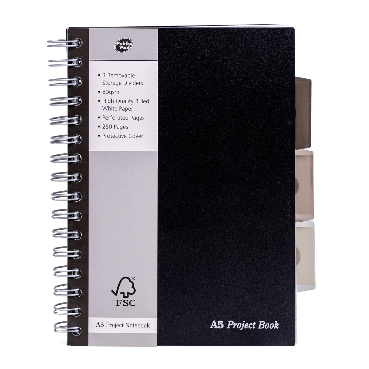 Pukka Pukka Project Book A5 Black PK3