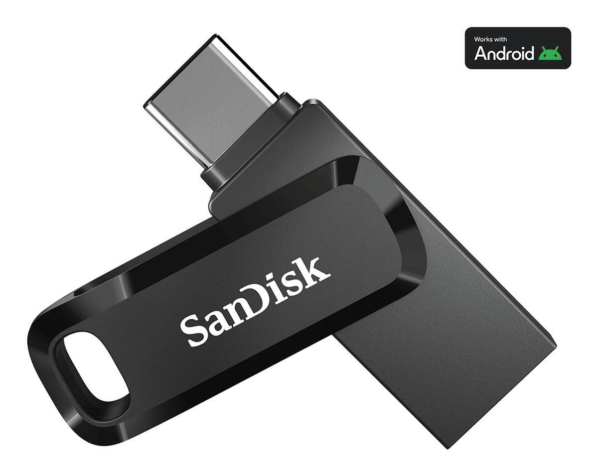 Sandisk Ultra Dual Drive Go Usb Flash Drive 2 Tb Usb Type-A / Usb Type-C 3.2 Gen 1 (3.1 Gen 1) Black