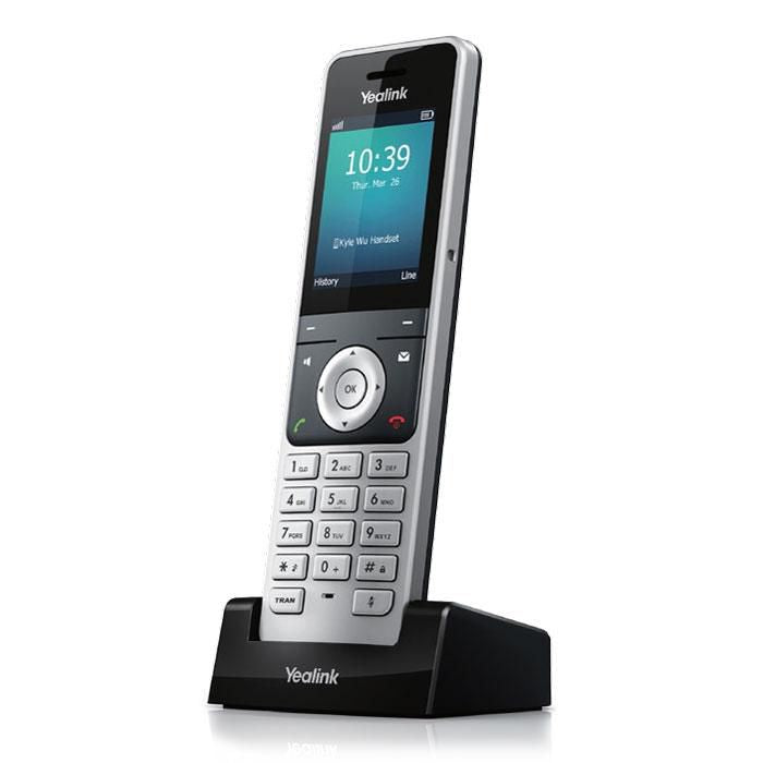 Yealink DECT IP Phone 2.4" 240x320 TFT, 262K colour disp 25 physical keys, 30h talk time, 400h standby time
