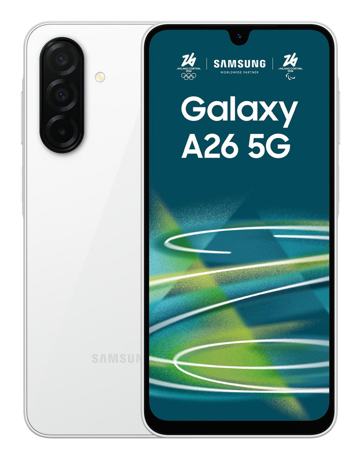 Samsung Galaxy A26 17 Cm (6.7") Hybrid Dual Sim Android 15 5G Usb Type-C 6 Gb 128 Gb 5000 Mah White