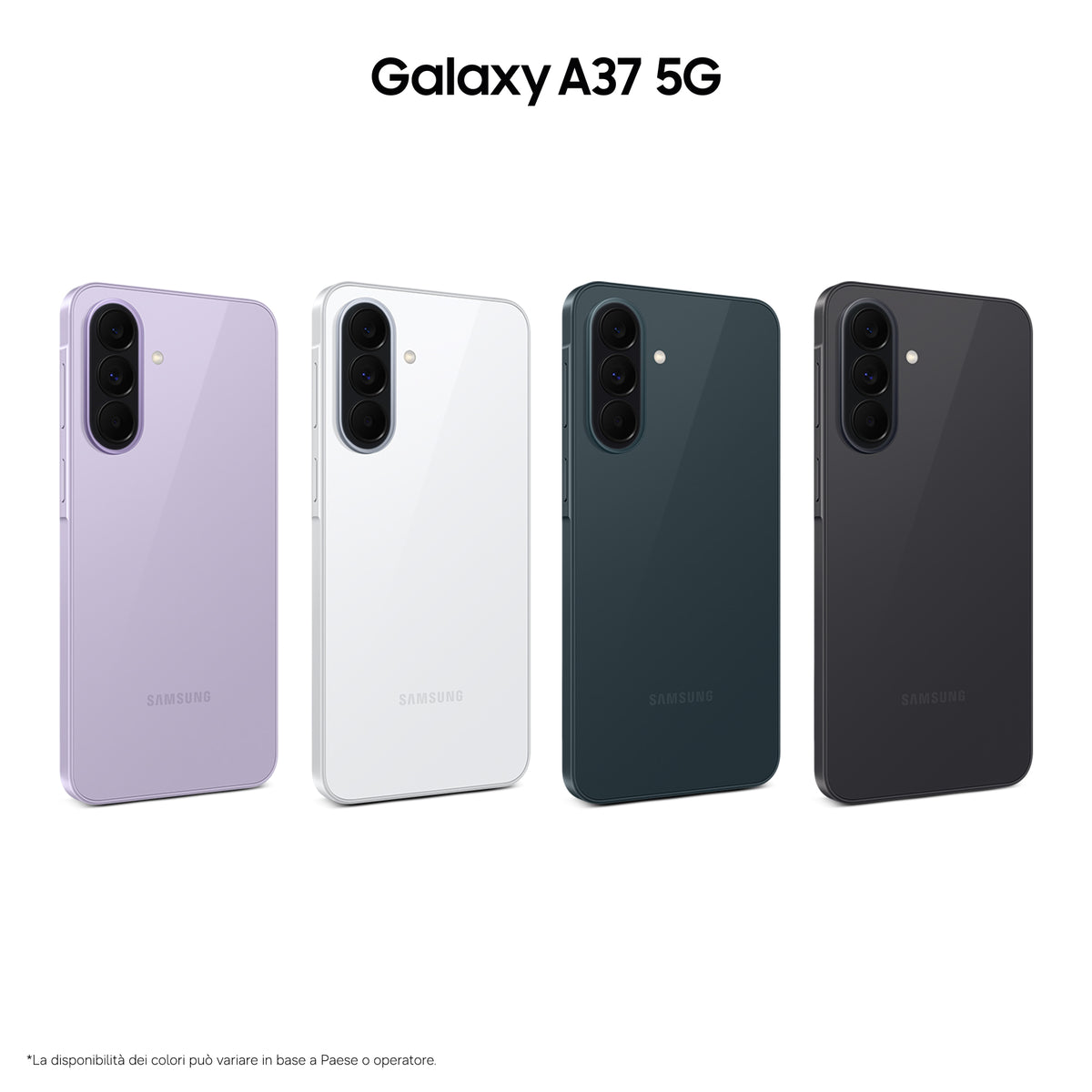Samsung Galaxy A37 5G 17 cm (6.7") Dual SIM Android 16.0 USB Type-C 6 GB 128 GB 5000 mAh Charcoal