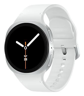 Samsung Galaxy Watch 8 3.3 Cm (1.3") Amoled 40 Mm Digital 438 X 438 Pixels Touchscreen Silver Wi-Fi Gps (Satellite)