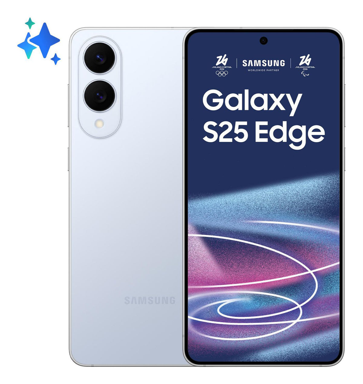 Samsung Galaxy S25 Edge 17 Cm (6.7") Dual Sim Android 15 5G Usb Type-C 12 Gb 256 Gb 3900 Mah Blue