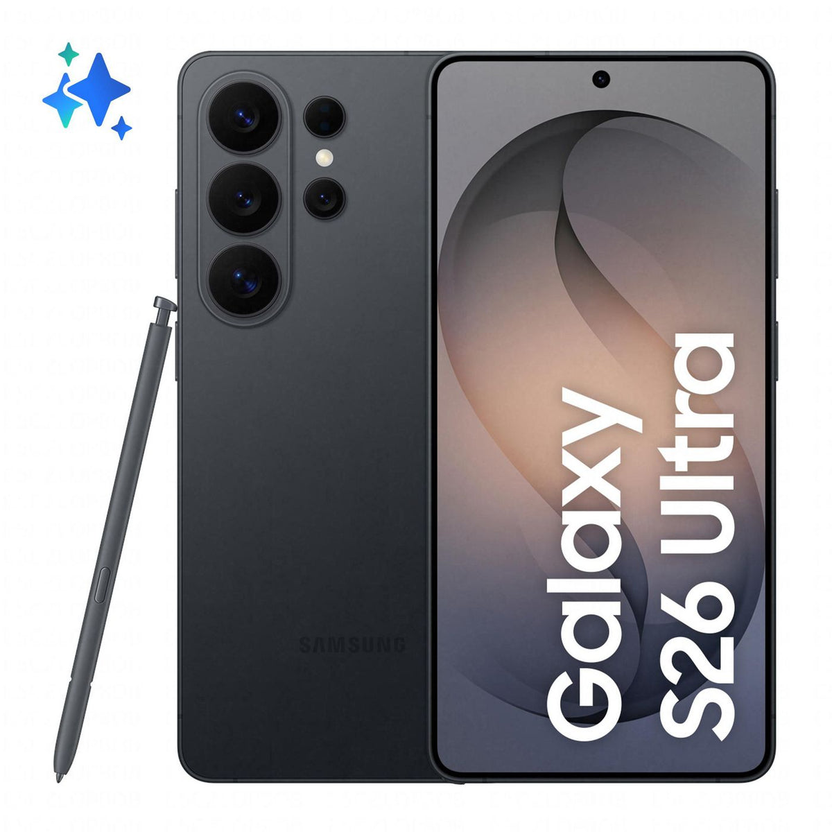 Samsung Galaxy S26 Ultra 17.5 Cm (6.9") Dual Sim Android 16.0 5G Usb Type-C 12 Gb 512 Gb 5000 Mah Black