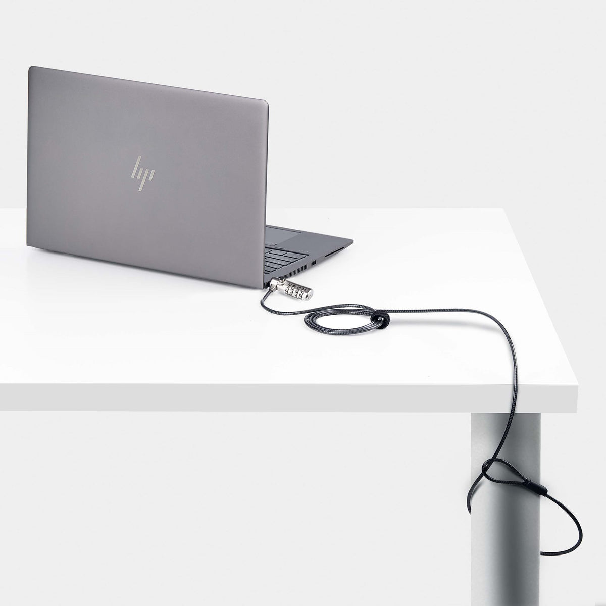 StarTech.com Slim Lock Nano Slot Compatible, 5ft/1.5m Locking Cable, Anti-Theft Security For Laptop/Notebook Computer, Cut-Resistant Steel Cable, 4-Digit Lock, TAA