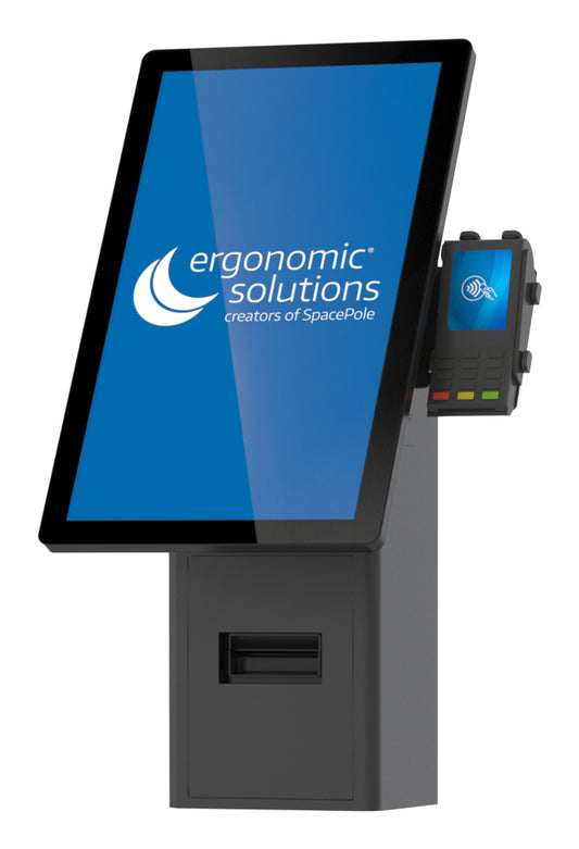 Ergonomic Solutions SpacePole Kiosk SpacePole Mini Kiosk Wall Mounted