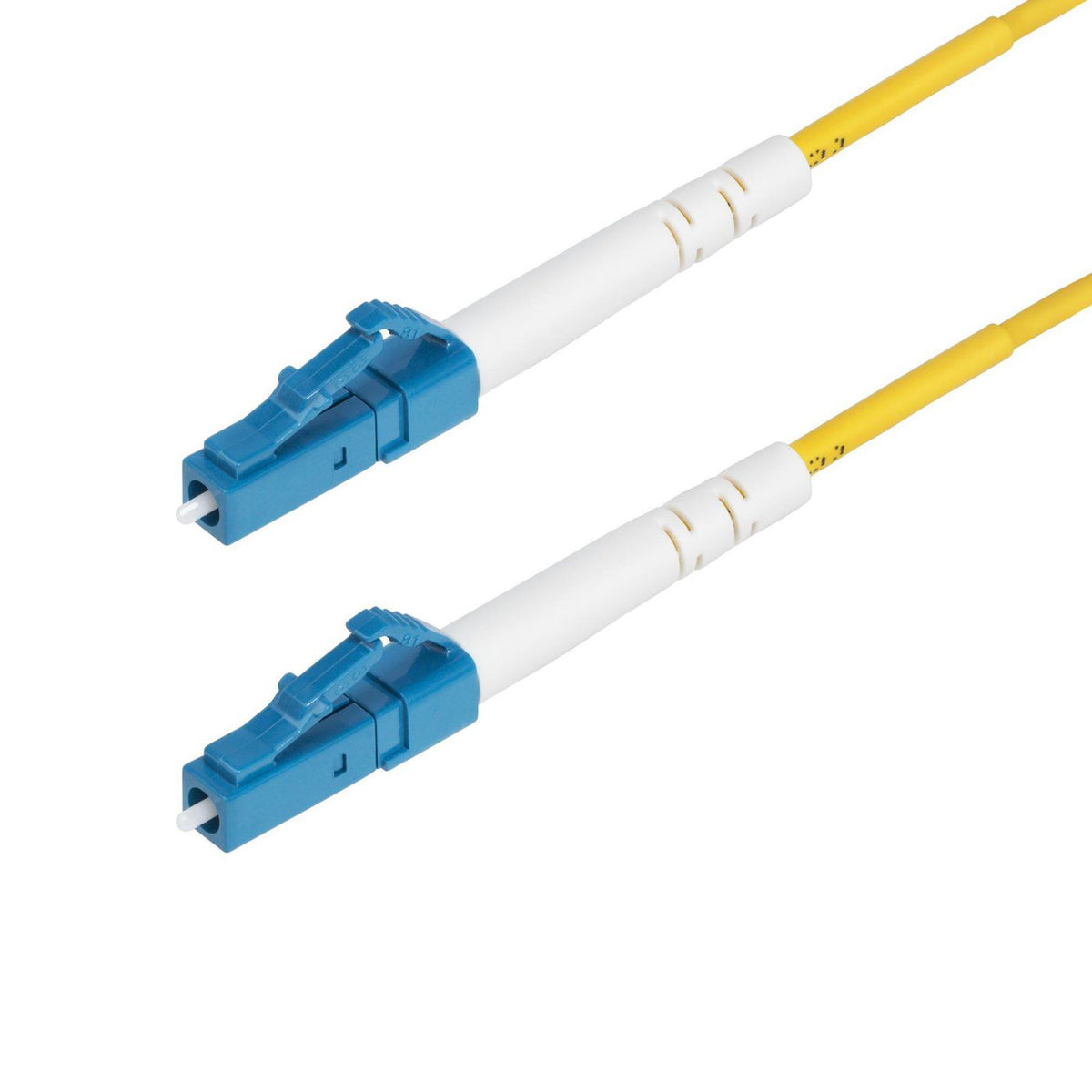 StarTech.com 1M (3.3Ft) Lc To Lc (Upc) Os2 Single Mode Simplex Fiber Optic Cable, 9/125µm, 40G/100G, Bend Insensitive, Low Insertion Loss - Lszh