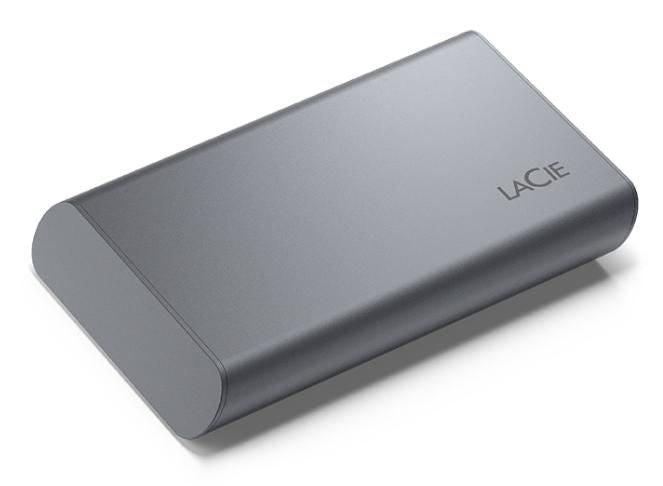 LACIE Mobile Ssd Secure Thunderbolt Technology 2 Tb Usb Type-C 3.2 Gen 2 (3.1 Gen 2) Grey
