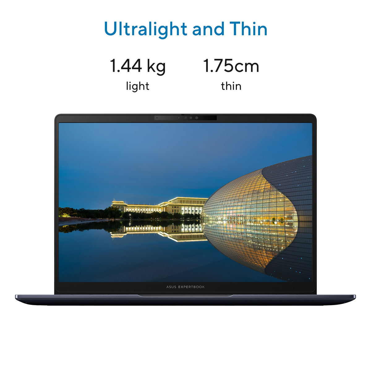 ASUS ExpertBook B5 B5405CC-LYU715X Intel Core Ultra 7 255H Laptop 35.6 cm (14") WUXGA 16 GB DDR5-SDRAM 512 GB SSD Wi-Fi 7 (802.11be) Windows 11 Pro Black