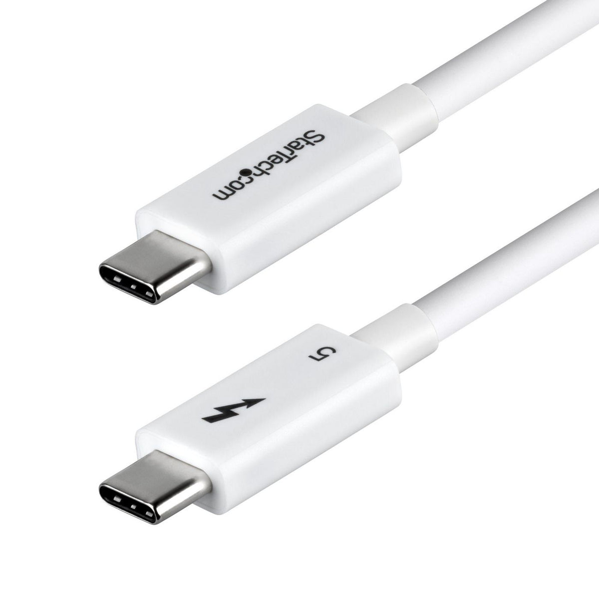 StarTech.com 1.5Ft (50Cm) Thunderbolt 5 Cable, 80Gbps/Up To 120Gbps, 240W Pd, 8K 60Hz, Certified Thunderbolt Cable, Compatible W/Thunderbolt