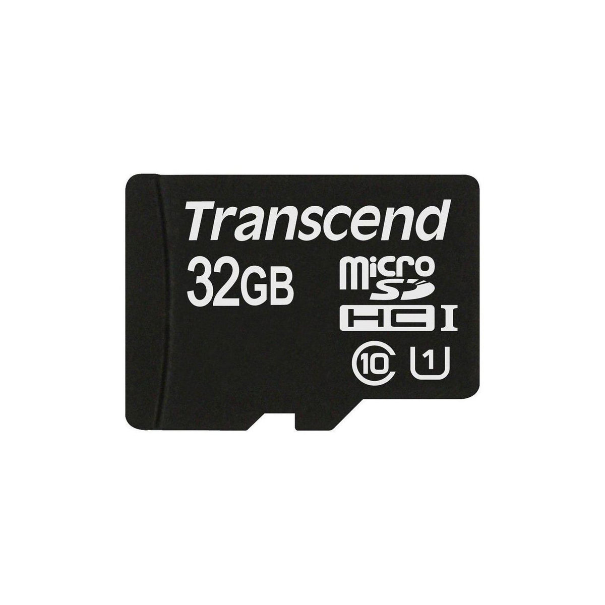 Transcend 32GB MICRO SDHC CLASS 10 U1 32GB microSDHC Class 10 UHS-I, 32 GB, MicroSDHC, Class 10, UHS, Black