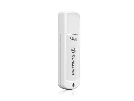 Transcend JetFlash 370 64GB JetFlash elite 64GB JetFlash 370, 64 GB, USB Type-A, 2.0, Cap, 8.5 g, White