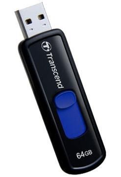 Transcend JetFlash 760 64GB USB 3.0 JetFlash elite JetFlash 760, 64GB, 64 GB, USB Type-A, 3.2 Gen 1 (3.1 Gen 1), 80 MB/s, Slide, Black,Blue
