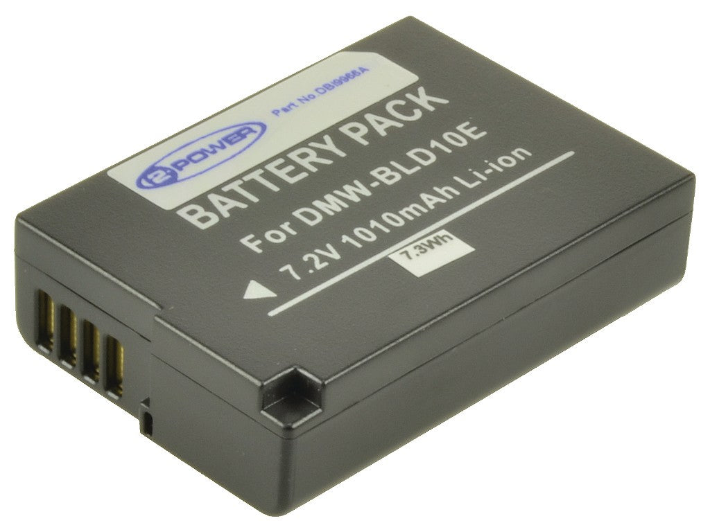 2-Power Digital Camera Battery 7.2V 950mAh