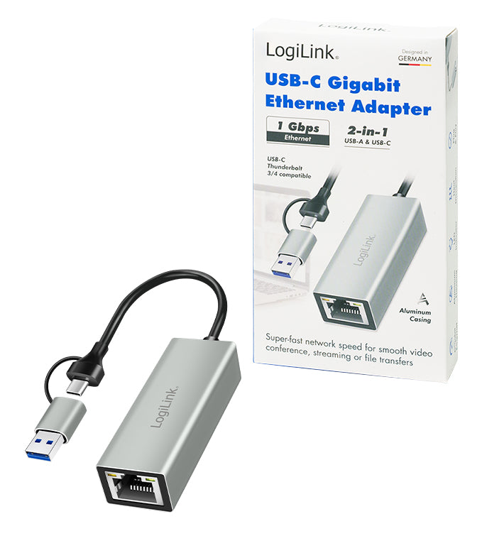 LogiLink UA0238B network card Ethernet 1000 Mbit/s