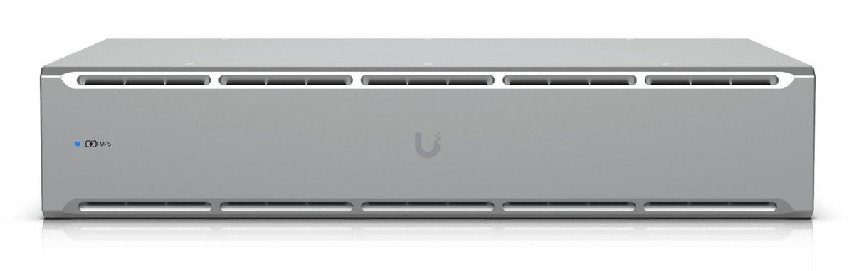 Ubiquiti UniFi managed 1.5kVA rackmount uninterruptible power supply with 8 outlets and field replaceable battery, 216Wh, half load