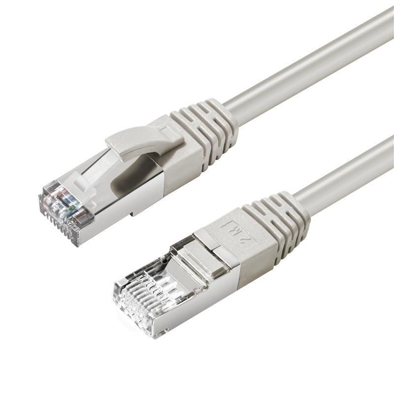 Microconnect SSTP601 networking cable Grey 1 m Cat6 S/FTP (S-STP) Round