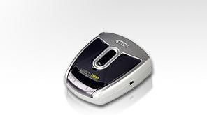Aten Enable 2 Computers to Share 2-Port USB 2.0 Peripheral Switch, Plastic, 0 - 40 °C, -20 - 60 °C, 0 - 80%, 71.8 mm, 65.8 mm