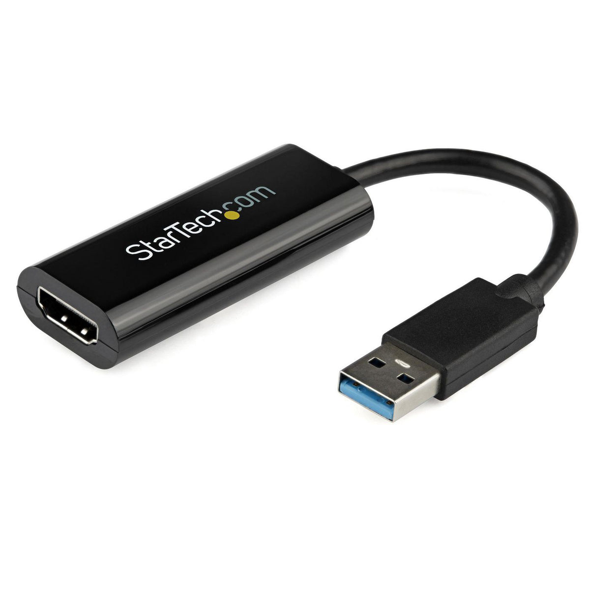 StarTech.com SLIM USB 3.0 HDMI VIDEO CARD USB 3.0 to HDMI Adapter - 1080p (1900x1200) - Slim/Compact USB Type-A to HDMI Display Adapter Converter