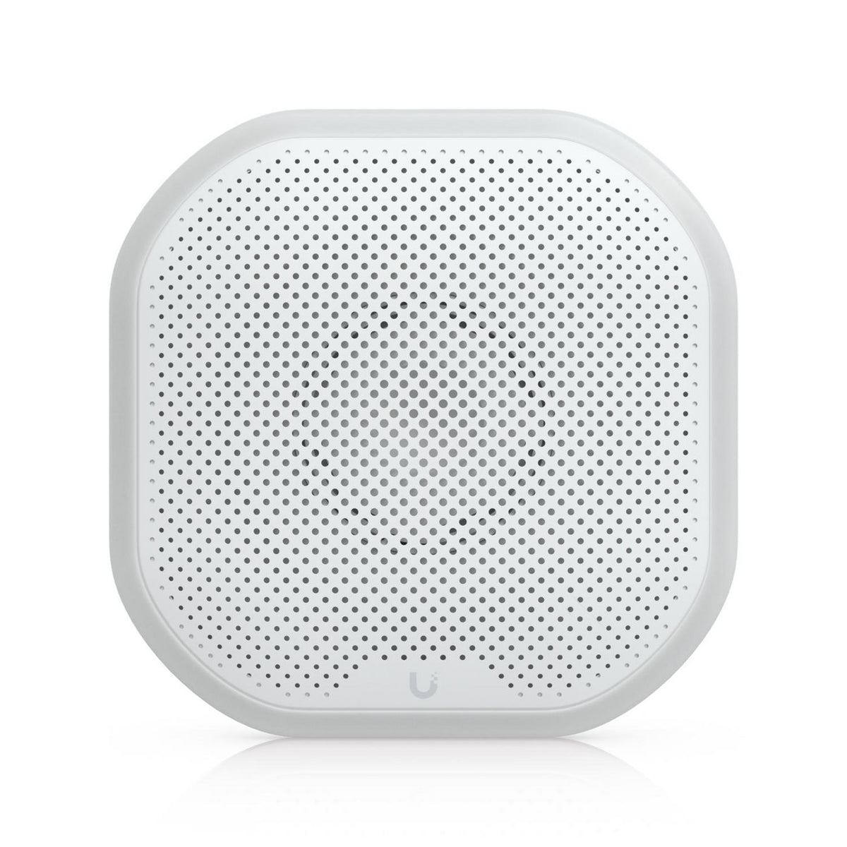 Ubiquiti All-weather SuperLink siren delivering 110 dB alarm and emergency LED lighting powered using battery or DC input.
