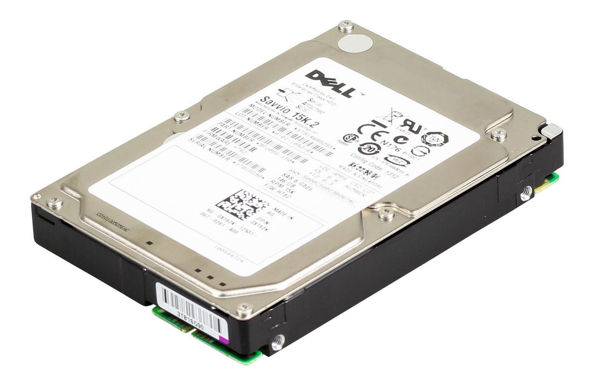 Dell HD, 146GB, 512b, SAS6, 15K RPM, 2.5" Inch, 16MB, Toshiba, Allegro 11SX **Refurbished** 15k, 2.5in.