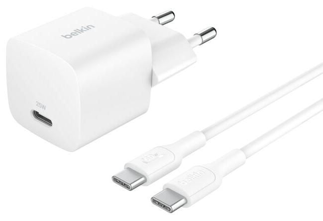 Belkin Boostcharge Portable Gaming Console, Smartphone, Tablet White Ac Fast Charging Indoor