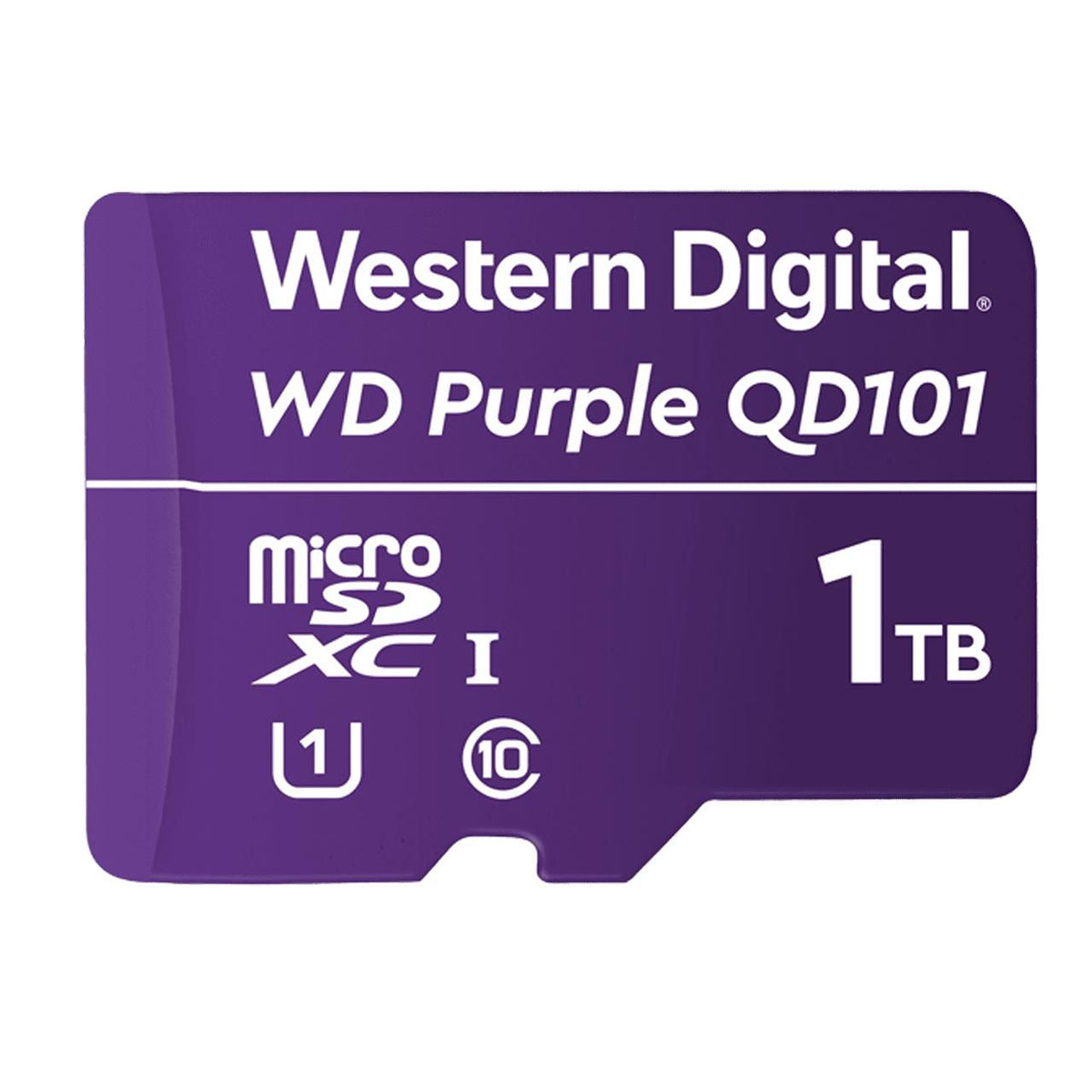 Western Digital WD Purple SC QD101 memory card 1000 GB MicroSDXC UHS-I WD Purple SC QD101, 1000 GB, MicroSDXC, UHS-I, Class 1 (U1)