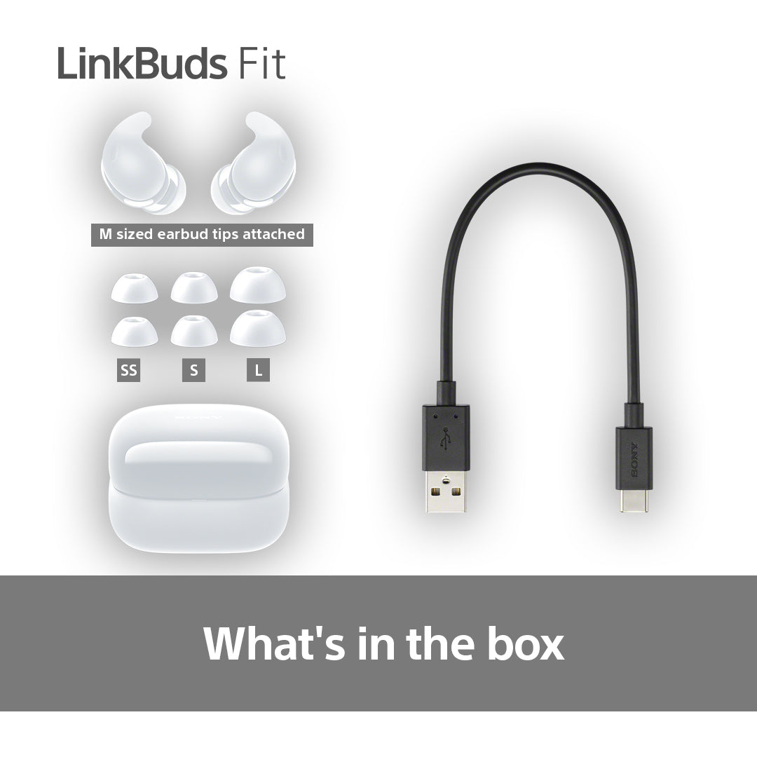 Sony LinkBuds Fit WFLS910NV headphones/headset Wireless In-ear Calls/Music Bluetooth Violet